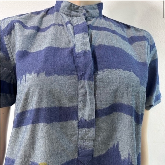 Ann Mashburn Blue and Gray Dress - Picture 3 of 12